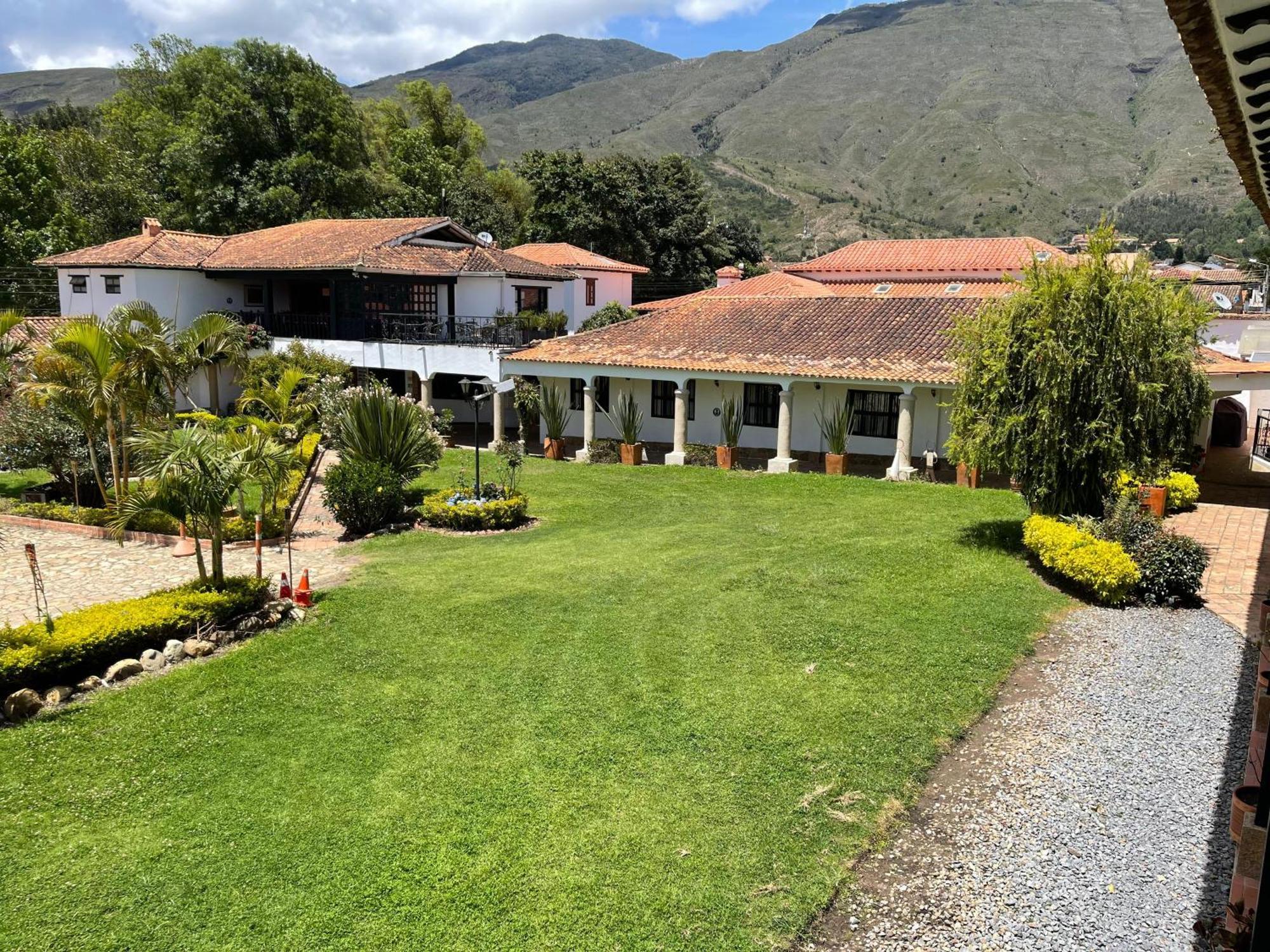 Hotel Andres Venero Villa de Leyva Eksteriør billede